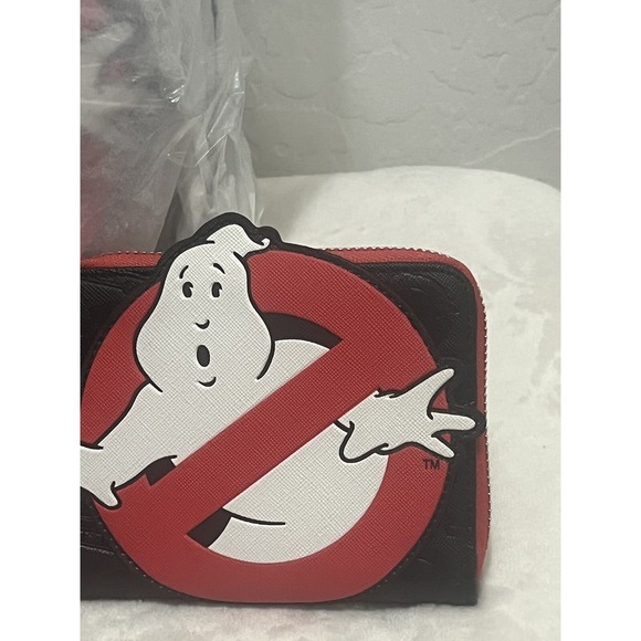 NWT Loungefly Ghostbusters No Ghost Backpack Wallet Set Glow In The Dark